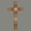 Holzkreuz-Würfel-18-cm