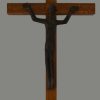 Holzkreuz-mit-Bronzekorpus