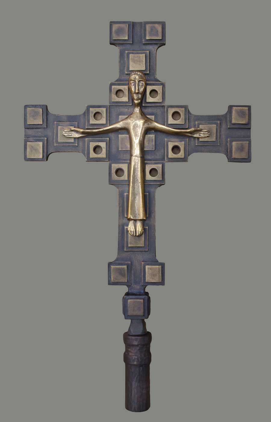 Vortragekreuz Bronze