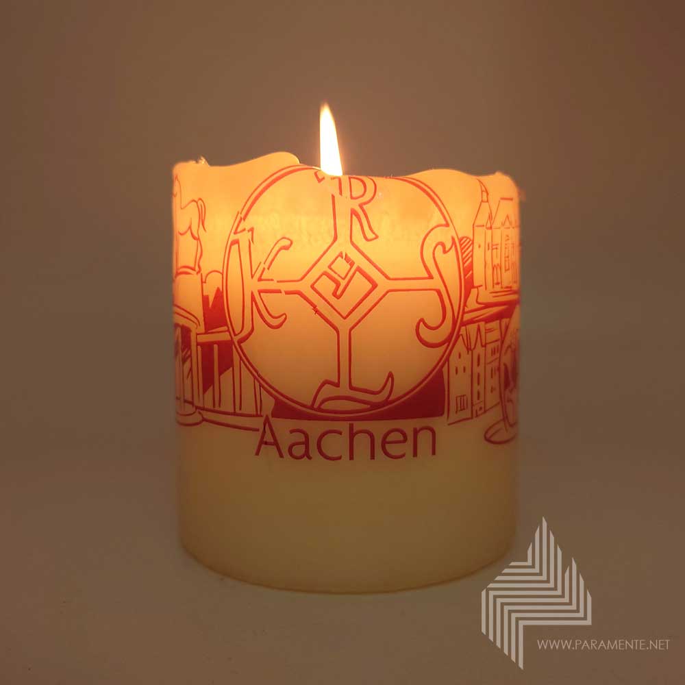 Aachen Aachenkerze aachensilhouette Aachenskyline Aachentasse Andenken Aachen Bahkauv De Bleijstief Devotionalien Dom Elisenbrunnen Geschenk geschenk aachen Kaiser Karl Karlssiegel Kerze Oche Pontor skyline souvenir souvenir aachen