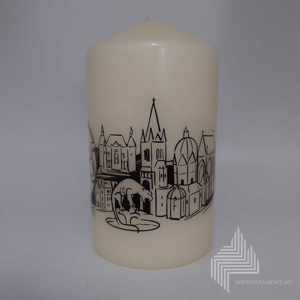 Aachen Aachenkerze aachensilhouette Aachenskyline Aachentasse Andenken Aachen Bahkauv De Bleijstief Devotionalien Dom Elisenbrunnen Geschenk geschenk aachen Kaiser Karl Karlssiegel Kerze Oche Pontor skyline souvenir souvenir aachen