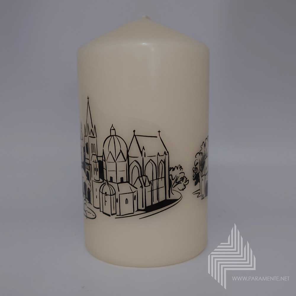 Aachen Aachenkerze aachensilhouette Aachenskyline Aachentasse Andenken Aachen Bahkauv De Bleijstief Devotionalien Dom Elisenbrunnen Geschenk geschenk aachen Kaiser Karl Karlssiegel Kerze Oche Pontor skyline souvenir souvenir aachen