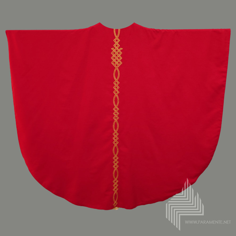 Claus Kilian Festgewand Gewand gewebt Handstickerei Hauptgewand Japangold Kasel Messgewand Priestergewand reine Seide Reinseidenfutter Seide Shantungseide twist