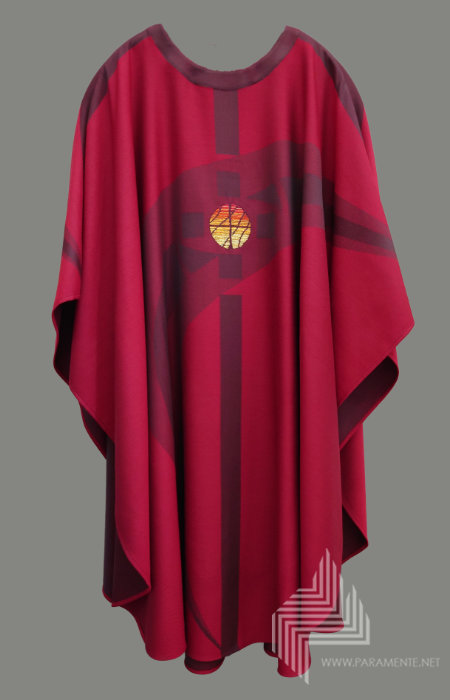 Schwingenkreuz – schwarze Kette